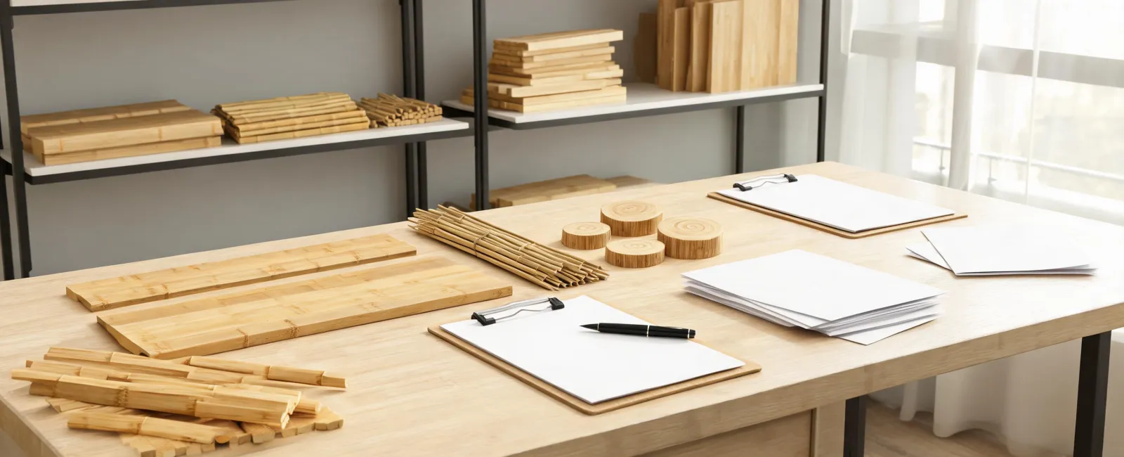 Bamboo procurement materials workspace